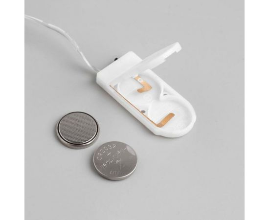 Гирлянда-нить Luazon ROSA, IP20, 5 м, Н.С. LED-50-6V, 2хCR2032, фиксинг, синий 2433895 – изображение 4