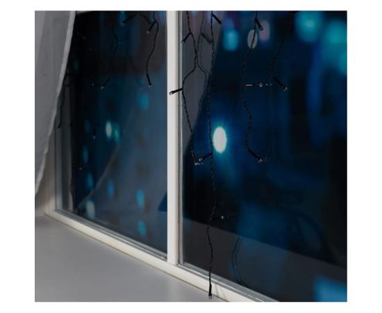 Бахрома Luazon ECO IP20, Ш3 м, В0.5 м, Н.Т. LED-80-220V, 8 режимов, фиолет 3556856 – изображение 4