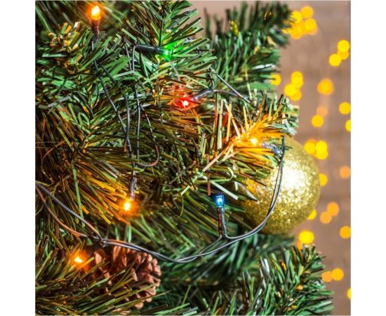 Гирлянда-нить Luazon, 1.2 м, Н.Т. 20 ламп, 220V, фиксинг, МУЛЬТИ 187153 – изображение 4