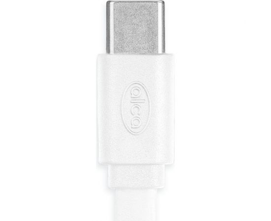 Кабель Alca USB Type C/Type C 1 м. белый 510690 – изображение 4