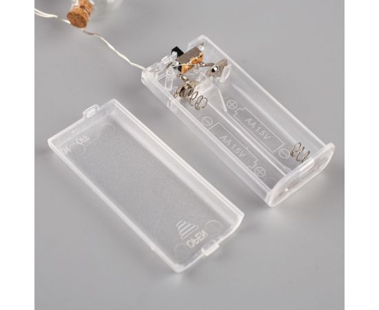 Нить Luazon DCR Елочные шары, 1.6 м, белый 5864410 – изображение 4