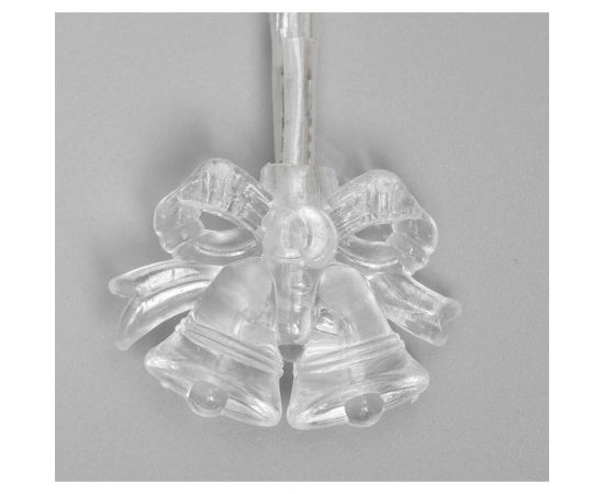 Нить Luazon DCR 5 м, с насадками Два колокольчика, IP20, Н.С. LED-20-220V, моргает, мульти 1080397 – изображение 5
