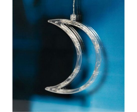 Бахрома Luazon DECOR Месяц, IP20, Ш2.7 м, В0.9 м, Н.С. LED-138-220V, 8 режимов, белый 4356980 – изображение 5