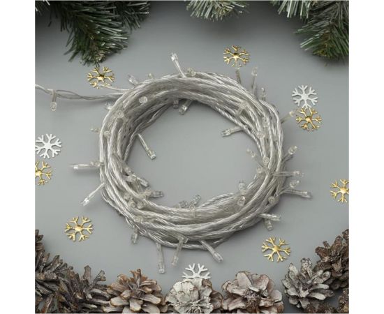 Гирлянда-нить Luazon ECO, IP20, 10 м, Н.С. LED-100-220V, 8 режимов, СИНИЙ 3556782 – изображение 5