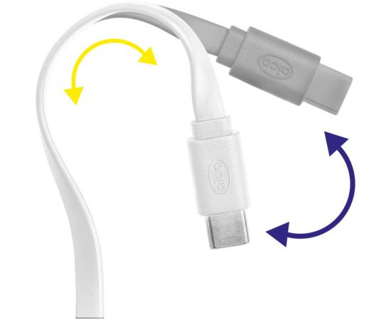 Кабель Alca USB Type C/Type C 1 м. белый 510690 – изображение 5