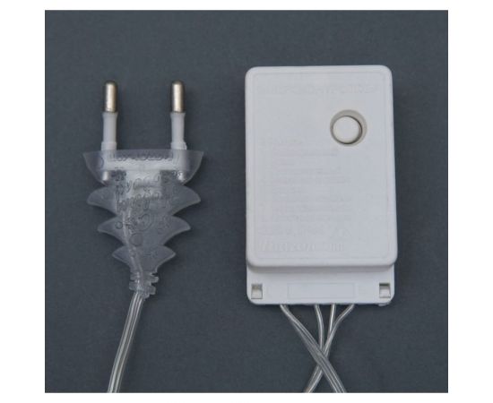 Нить Luazon DCR 4 м, с насадками Кубик Звезда 2.5 см, IP20, Н.С. LED-20-220V, 8 режимов, белый 2388659 – изображение 5