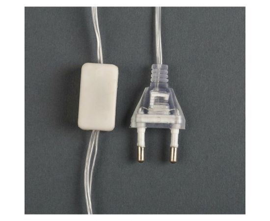 Гирлянда-нить Luazon DCR, 4.5 м, прищепки звезда, IP20, Н.С., LED-20-220V, фиксинг, теплый белый 4445725 – изображение 6