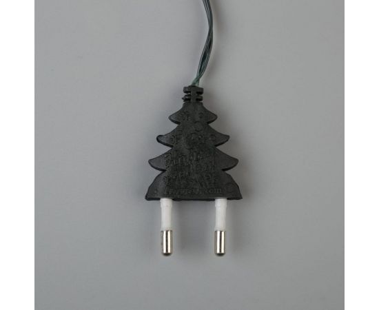 Гирлянда-нить Luazon, 1.2 м, Н.Т. 20 ламп, 220V, фиксинг, МУЛЬТИ 187153 – изображение 6