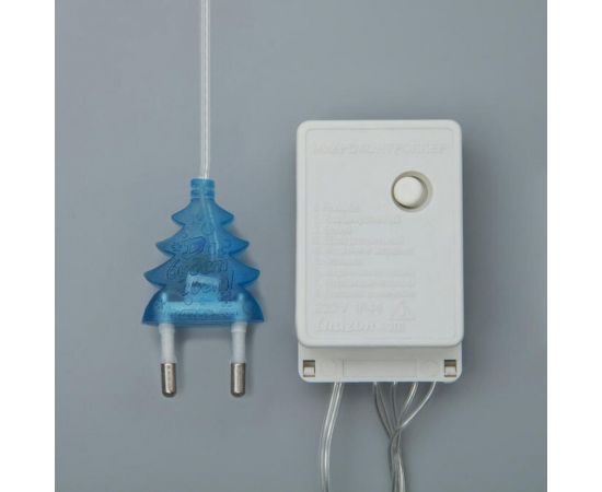 Гирлянда-нить Luazon ECO, IP20, 10 м, Н.С. LED-100-220V, 8 режимов, СИНИЙ 3556782 – изображение 6