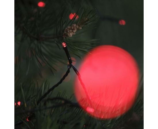 Нить Luazon ECO IP44, 10 м, Н.Т. LED-100-220V, 8 режимов, красный 671659 – изображение 6