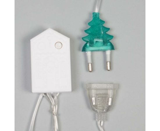 Бахрома Luazon DECOR Месяц, IP20, Ш2.7 м, В0.9 м, Н.С. LED-138-220V, 8 режимов, теплый белый 4356981 – изображение 8