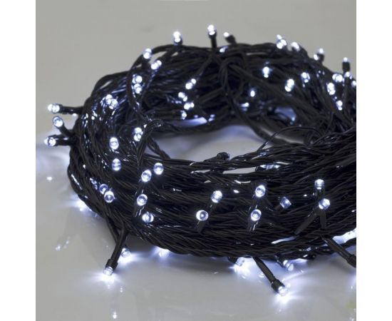 Гирлянда-нить Luazon ECO, IP20, 20 м, Н.Т. LED-200-220V, 8 режимов, БЕЛЫЙ 3556812 