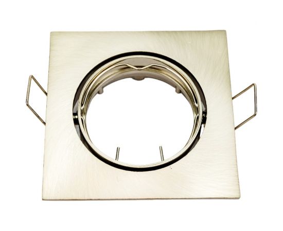 Встраиваемый спот POWERLIGHT КВАДРА 1хGU5,3x50W мат хром L6095 6095/1-4SCH 