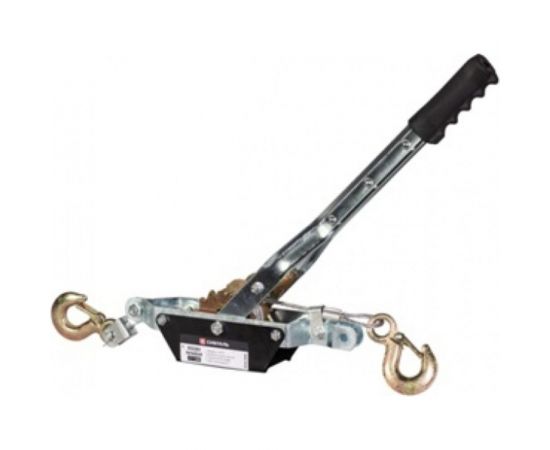 Ручная рычажная тросовая лебедка Сибталь модель X2Y3, двойной храповый механизм, три крюка, 4т, 3м 070 0005 4000 
