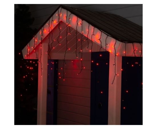 Бахрома Luazon SPEC, IP44, УМС, Ш:3м, В:0.6м, Н.Т. 3W LED-160-220V, красный 187288 