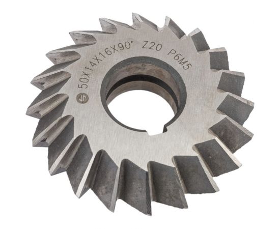 Фреза угловая 2-х 50x14x16 мм, 90 градусов, Z-20, Р6М5, ГОСТ Р 50181-92, симметричная ИНСТУЛС 00001185620 