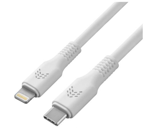 Зарядный кабель ROCKET Flex USB-C,Lightning 1 м, оплетка TPE RDC510WH01FL-CL 