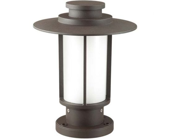 Уличный светильник на столб ODEON LIGHT, пластик PC E27 18W MITO 4047/1B 