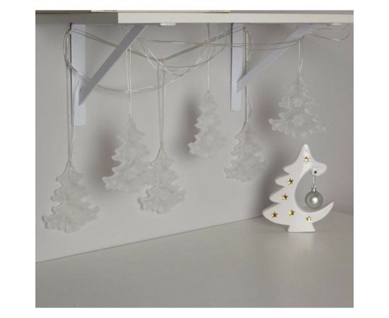 Гирлянда-нить Luazon DCR, 2 м, елка матовая 14х11 см, IP20, Н.С., LED-30-220V, мультиколор 3612451 – изображение 2