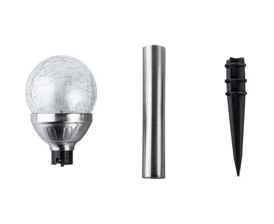 Солнечный светильник ФАZА SLR-S05 стекло, мультицвет, h=35,5см 5033382 – изображение 2