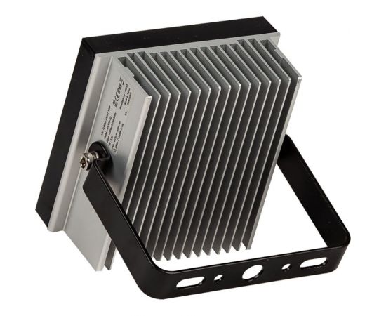 Светодиодный прожектор MAKSBRIGHT 50Вт, 6500К, 4250лм, IP65, черный, 120х120х69мм MB-FL-KOB-50W – изображение 2