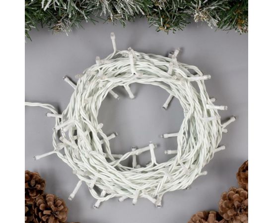 Гирлянда-нить Luazon ECO, IP44, 10 м, Н.Б., LED-100-220V, 8 режимов, мульти 3584134 – изображение 2