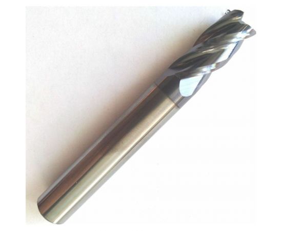 Фреза концевая твердосплавная (8x19x63 мм; TiAlN; без фаски; Z4) SANT 4603390580273 – изображение 2