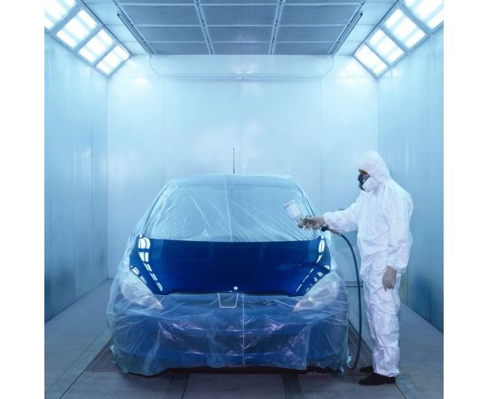 Пленка защитная с клейкой лентой, ПЭ, 2700 мм, 20 м AVIORA 302-210 – изображение 3