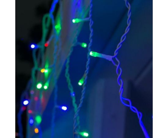 Бахрома Luazon SPEC, IP44, УМС, Ш3м, В0.6м, Н.Б. 3W LED-160-220V, мульти 1080173 – изображение 3