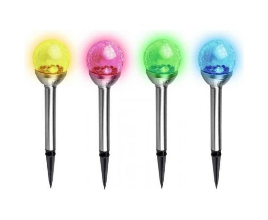 Солнечный светильник ФАZА SLR-S05 стекло, мультицвет, h=35,5см 5033382 – изображение 3