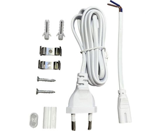 Светодиодный линейный светильник truEnergy с выключателем и кабелем с вилкой t5 10w 4000k 840lm 565мм белый пластик 10154 – изображение 3