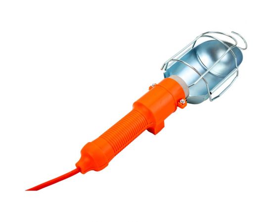 Переносной светильник MEGAPOWER под лампу E27 до 60W, 220V, длина провода 10м M-22010 – изображение 3