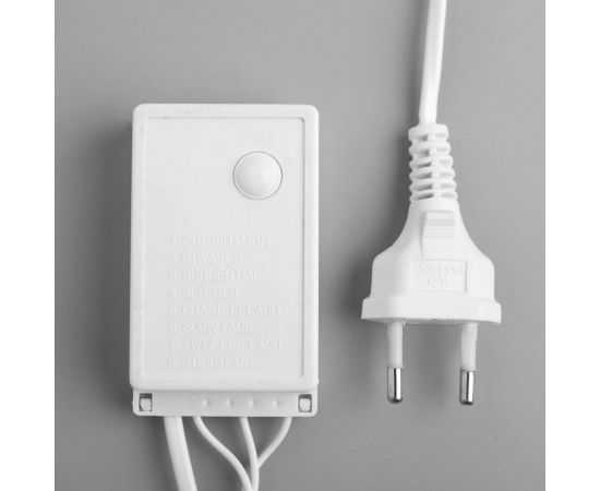 Гирлянда-нить Luazon ECO, IP44, 10 м, Н.Б., LED-100-220V, 8 режимов, мульти 3584134 – изображение 3