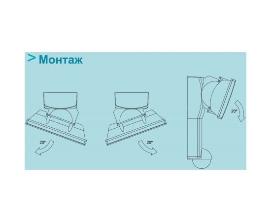 Светодиодный светильник со встроенным датчиком движения 240 град, белый Orbis PROXILED 15 OB135475 – изображение 4