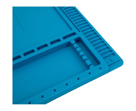 Термостойкий магнитный коврик для пайки и ремонта T-501 (450x300 мм) QUICKO QTST501 – изображение 4