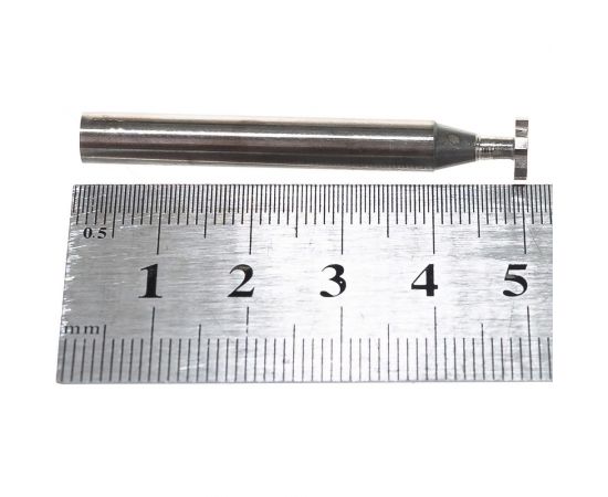 Фреза для пазов сегментных шпонок (7х1.5 мм; Z=6; DIN 850) ИНСТУЛС 00001261599 – изображение 4