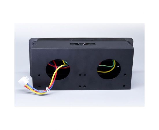 Горизонтальная выдвижная розетка ROCKETSOCKET 2 euro 16a, 2 usb a с блоком 5В/2.1а, проводка, цвет черный SHS018-B – изображение 4