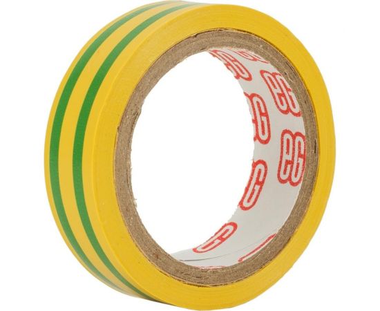 Изолента EG ЕВРОГАРАНТ 15-5 м, желто-зеленый 11671 – изображение 4