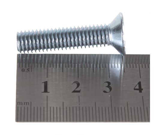 Потайной винт Метизный двор M8x35 DIN 965, 50 шт. 4607159066961 – изображение 4