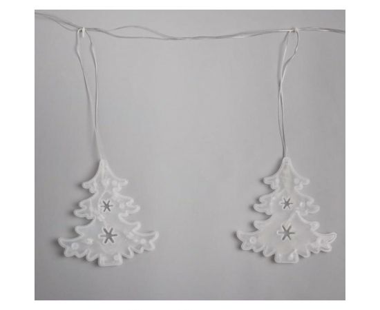 Гирлянда-нить Luazon DCR, 2 м, елка матовая 14х11 см, IP20, Н.С., LED-30-220V, мультиколор 3612451 – изображение 4