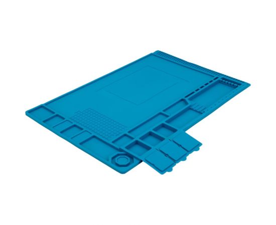 Термостойкий магнитный коврик для пайки и ремонта T-501 (450x300 мм) QUICKO QTST501 – изображение 5