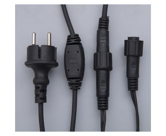 Бахрома Luazon SPEC, IP44, УМС, Ш:3м, В:0.6м, Н.Т. 3W LED-160-220V, красный 187288 – изображение 5