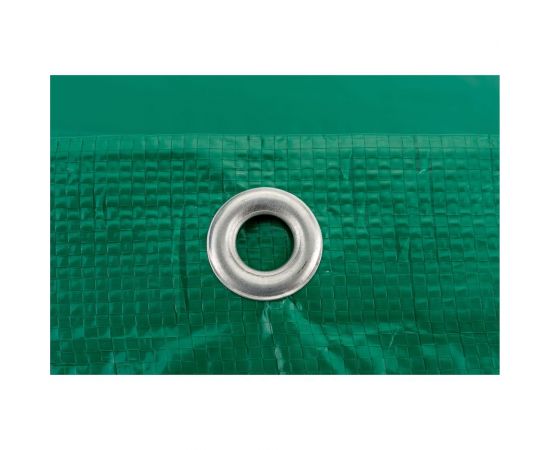 Тент строительный с люверсами 120 г/м2, 4x10 м, 40 м2 ТАРПИКС A13432 – изображение 5