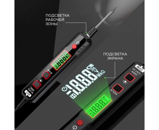 Автомобильный тестер AC/DC напряжения и обрыва цепи iCarTool IC-U100B – изображение 6