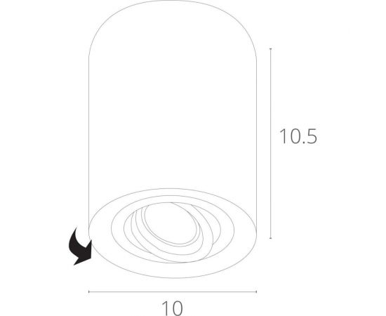 Потолочный светильник Arte Lamp FALCON A5645PL-1WH – изображение 6