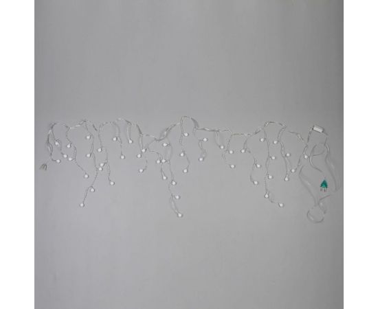 Бахрома Luazon DECOR Шарики, IP20, Ш1.8 м, В0.5 м, Н.С. LED-48-220V, моргает, МУЛЬТИ RGRB 3556860 – изображение 6