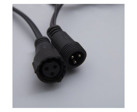 Бахрома Luazon SPEC, IP44, УМС, Ш:3м, В:0.6м, Н.Т. 3W LED-160-220V, красный 187288 – изображение 6