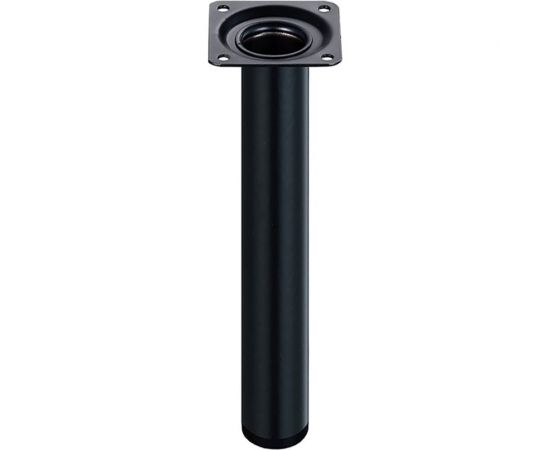 Ножка Tech-Krep металл, круглая, нерегулируемая, D30x250 мм, черная - накл. 152142 