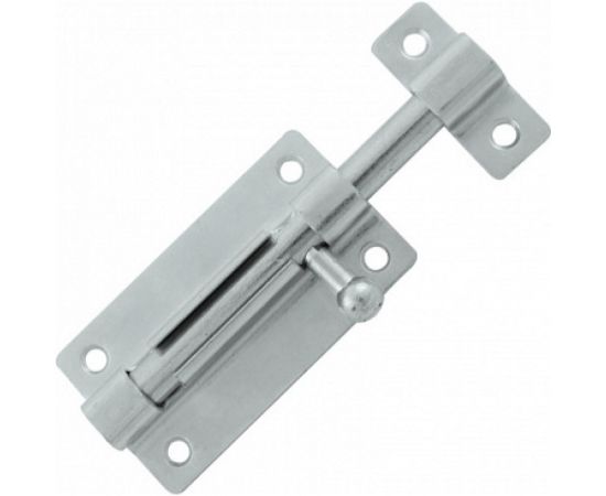 Накладная задвижка Tech-Krep ЗД 9 120х65 круглый ригель D14мм, L150мм оцинк. 145105 