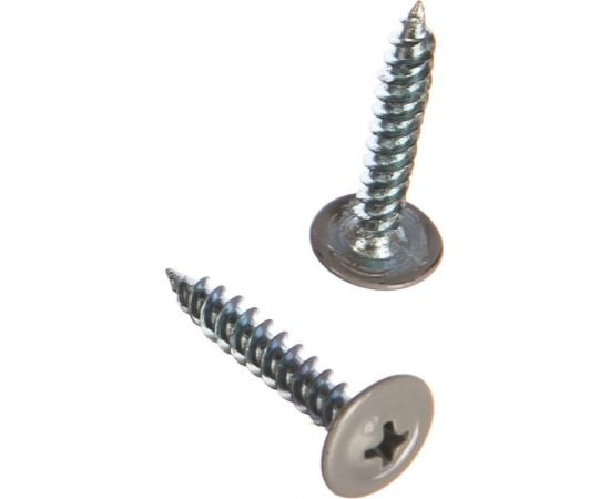 Прессшайба Качественный КРЕПЕЖ 4.2х25 мм, серая RAL 7004, острая, 160 шт 0200249 КЧ 